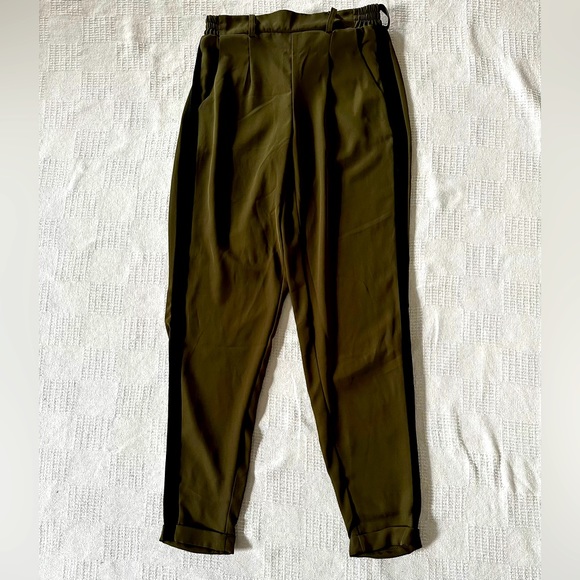 Olive green troussers - Picture 1 of 2